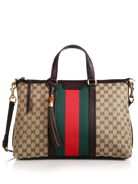 gucci rania original gg canvas|Gucci Rania Original GG Top Handle Bag .